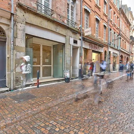 Lejlighed Charming T2 With Terrace - Quartier Capitole Toulouse